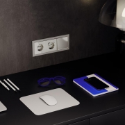 Выключатель 1-кл СП S70 10А с подсветкой механизм шелк Voltum VLS010204 VLS010204