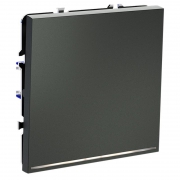 Выключатель 1-кл СП S70 10А с подсветкой механизм титан Voltum VLS010206 VLS010206