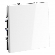 Переключатель проходной 1-кл. СП S70 10А механизм бел. глянцевый Voltum VLS010301 VLS010301