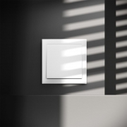 Переключатель проходной 1-кл. СП S70 10А механизм бел. матов. Voltum VLS010302 VLS010302