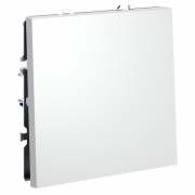 Переключатель проходной 1-кл. СП S70 10А механизм бел. матов. Voltum VLS010302 VLS010302