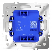 Переключатель проходной 1-кл. СП S70 10А механизм кашемир Voltum VLS010303 VLS010303