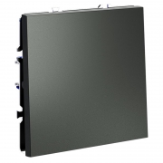 Переключатель проходной 1-кл. СП S70 10А механизм титан Voltum VLS010306 VLS010306