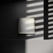 Переключатель проходной 1-кл. СП S70 10А с подсветкой механизм шелк Voltum VLS010404 VLS010404