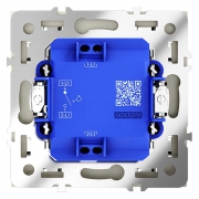 Выключатель 1-кл. СП S70 10А с самовозвратом механизм сталь Voltum VLS010605 VLS010605