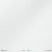 Выключатель 2-кл. СП S70 10А с подсветкой механизм бел. матов. Voltum VLS020202 VLS020202