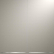 Выключатель 2-кл. СП S70 10А с подсветкой механизм кашемир Voltum VLS020203 VLS020203