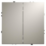 Переключатель проходной 2-кл. СП S70 10А механизм кашемир Voltum VLS020303 VLS020303