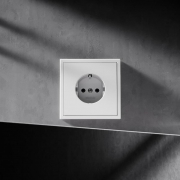 Переключатель проходной 2-кл. СП S70 10А механизм сталь Voltum VLS020305 VLS020305