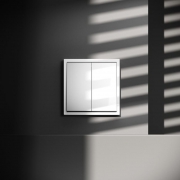 Выключатель 2-кл. СП S70 10А с самовозвратом механизм бел. глянцевый Voltum VLS020601 VLS020601