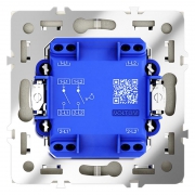 Выключатель 2-кл. СП S70 10А с самовозвратом механизм сталь Voltum VLS020605 VLS020605