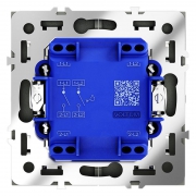 Выключатель 2-кл. СП S70 10А с самовозвратом механизм черн. матов. Voltum VLS020608 VLS020608