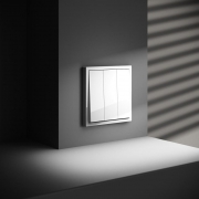 Выключатель 3-кл. СП S70 10А механизм бел. глянцевый Voltum VLS030101 VLS030101