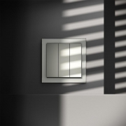 Выключатель 3-кл. СП S70 10А механизм сталь Voltum VLS030105 VLS030105