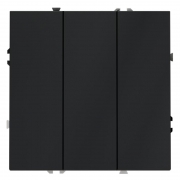 Выключатель 3-кл. СП S70 10А механизм графит Voltum VLS030107 VLS030107