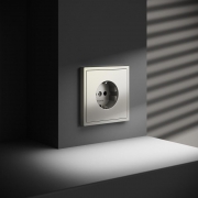 Розетка 1-м СП S70 16А с заземл. механизм шелк Voltum VLS040104 VLS040104