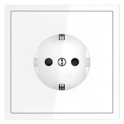 Розетка 1-м СП S70 16А с заземл. защ. шторки механизм бел. глянцевый Voltum VLS040201 VLS040201