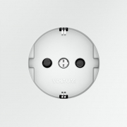 Розетка 1-м СП S70 16А с заземл. защ. шторки механизм бел. матов. Voltum VLS040202 VLS040202