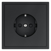 Розетка 1-м СП S70 16А с заземл. защ. шторки механизм графит Voltum VLS040207 VLS040207