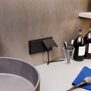 Розетка 1-м СП S70 16А с заземл. защ. шторки + крышка механизм черн. матов. Voltum VLS040308 VLS040308