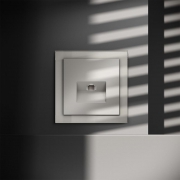 Розетка компьютерная 1-м СП S70 RJ45 кат.6 механизм кашемир Voltum VLS060103 VLS060103