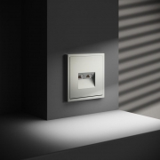 Розетка компьютерная 2-м СП S70 RJ45 + RJ45 кат.6 механизм сталь Voltum VLS060205 VLS060205