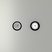 Розетка телевизионная оконечная TV + SAT 2-м СП S70 механизм сталь Voltum VLS060405 VLS060405