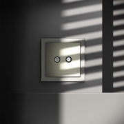 Розетка телевизионная оконечная TV + SAT 2-м СП S70 механизм сталь Voltum VLS060405 VLS060405