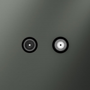 Розетка телевизионная оконечная TV + SAT 2-м СП S70 механизм титан Voltum VLS060406 VLS060406