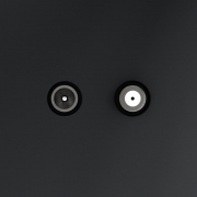 Розетка телевизионная оконечная TV + SAT 2-м СП S70 механизм графит Voltum VLS060407 VLS060407