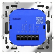 Терморегулятор электронный S70 с индикацией и датчиком для теплого пола механизм графит Voltum VLS070107 VLS070107