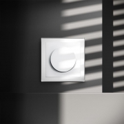 Светорегулятор поворотно-нажимной СП S70 600Вт механизм бел. глянцевый Voltum VLS070301 VLS070301