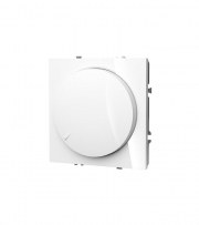 Светорегулятор поворотно-нажимной СП S70 600Вт механизм бел. глянцевый Voltum VLS070301 VLS070301