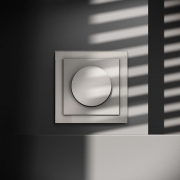 Светорегулятор поворотно-нажимной СП S70 600Вт механизм кашемир Voltum VLS070303 VLS070303