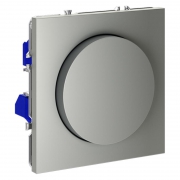 Светорегулятор поворотно-нажимной СП S70 600Вт механизм сталь Voltum VLS070305 VLS070305