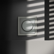 Светорегулятор поворотно-нажимной СП S70 600Вт механизм сталь Voltum VLS070305 VLS070305