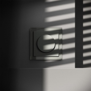 Светорегулятор поворотно-нажимной СП S70 600Вт механизм титан Voltum VLS070306 VLS070306