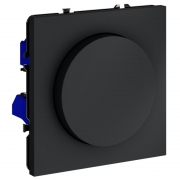 Светорегулятор поворотно-нажимной СП S70 600Вт механизм графит Voltum VLS070307 VLS070307