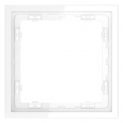 Рамка 1-м S70 пластик. бел. глянцевый Voltum VLS100101 VLS100101