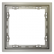 Рамка 1-м S70 пластик. шелк Voltum VLS100104 VLS100104