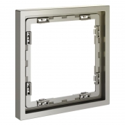 Рамка 1-м S70 пластик. шелк Voltum VLS100104 VLS100104