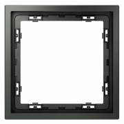 Рамка 1-м S70 пластик. титан Voltum VLS100106 VLS100106