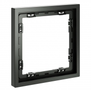 Рамка 1-м S70 пластик. титан Voltum VLS100106 VLS100106