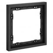 Рамка 1-м S70 пластик. графит Voltum VLS100107 VLS100107