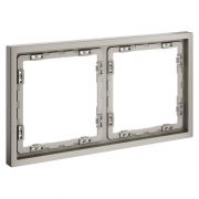 Рамка 2-м S70 пластик. кашемир Voltum VLS100203 VLS100203