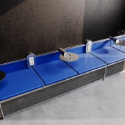 Рамка 3-м S70 пластик. бел. глянцевый Voltum VLS100301 VLS100301