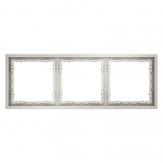 Рамка 3-м S70 пластик. кашемир Voltum VLS100303 VLS100303