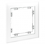 Рамка 1-м S70 стеклян. бел. матов. Voltum VLS110102 VLS110102