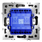 Переключатель перекрестный 2-кл. СП S70 10А механизм кашемир Voltum VLS020503 VLS020503
