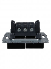 Выключатель проходной 2-кл. СП BRITE ВС10-2-6-БрЧ 10А черн. IEK BR-V22-0-10-K02 BR-V22-0-10-K02